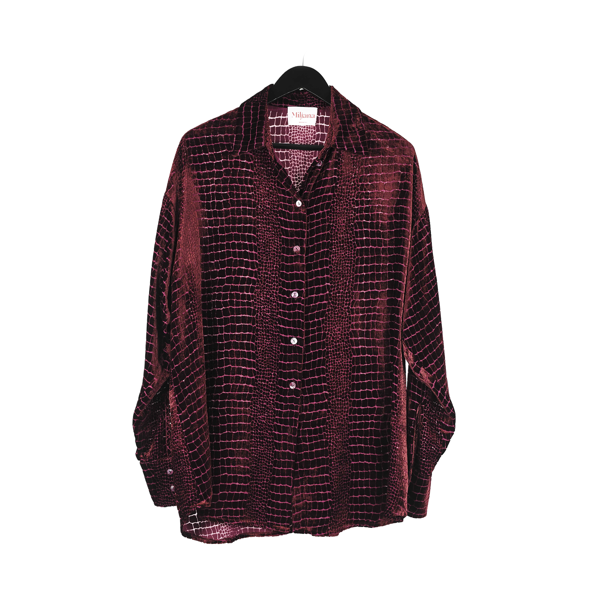 fronte camicia bordeaux