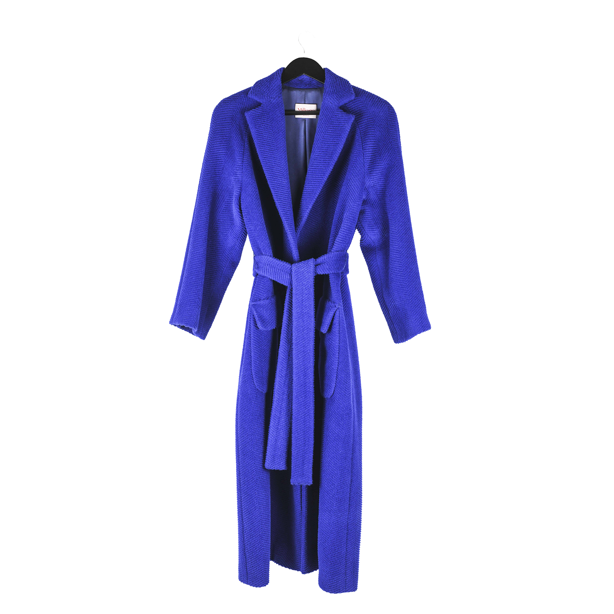cappotto blu legato